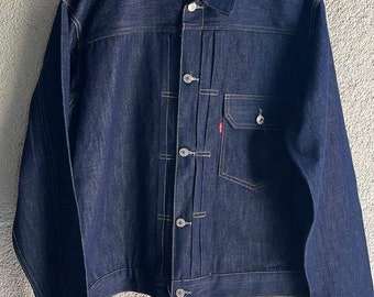 1936 Levis 506xx Vintage Trucker Type 1 Kurabo Raw Selvedge 1936 Levis 506xx Vintage Trucker Type 1 Kurabo Raw Selvedge
