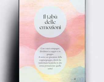 Il tabù delle emozioni