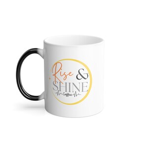 Rise and Shine Coffee Color Morphing Mug, 11oz