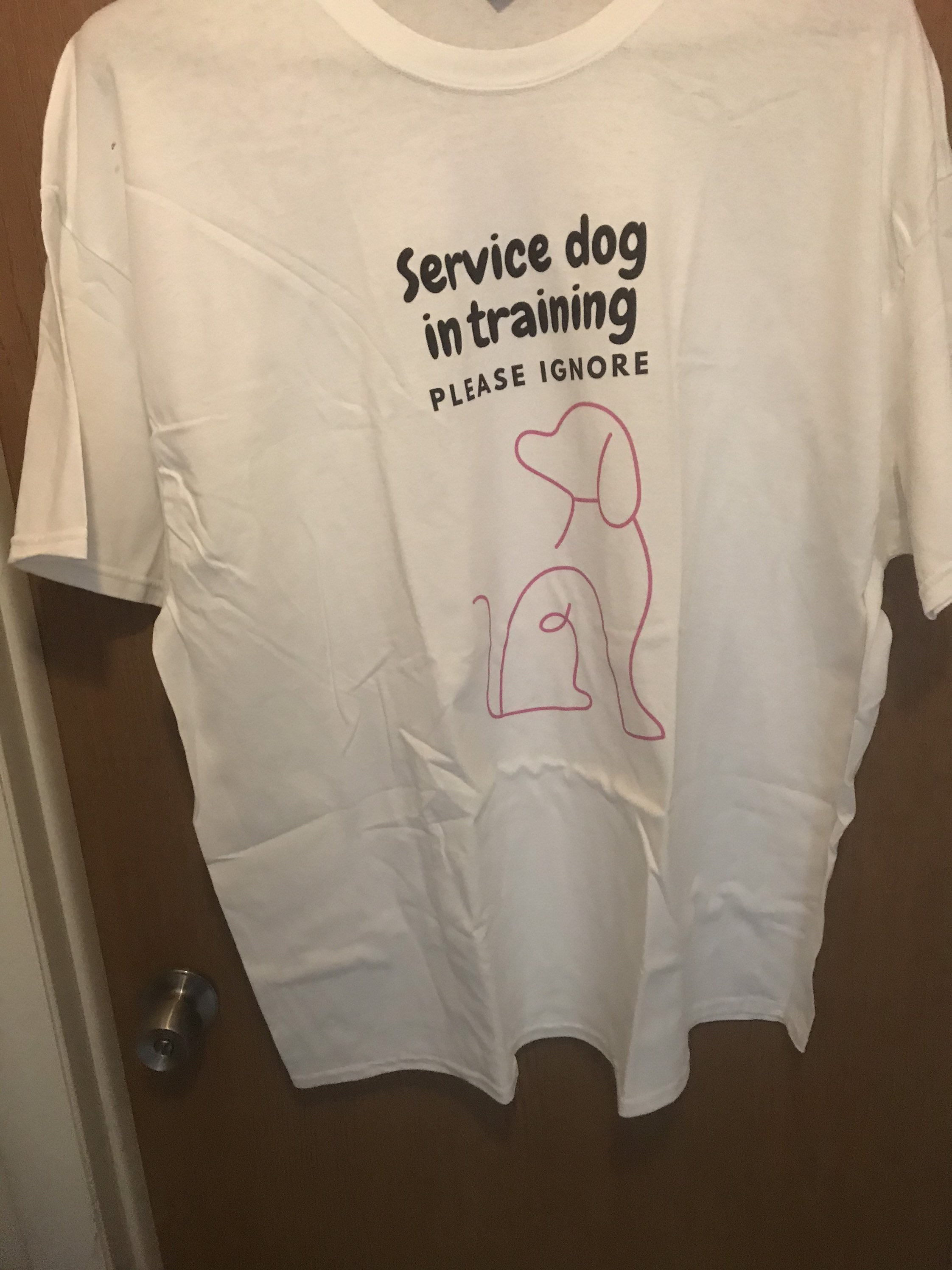Dienst Hund im Training ignorieren Sie uns Tshirt Etsy