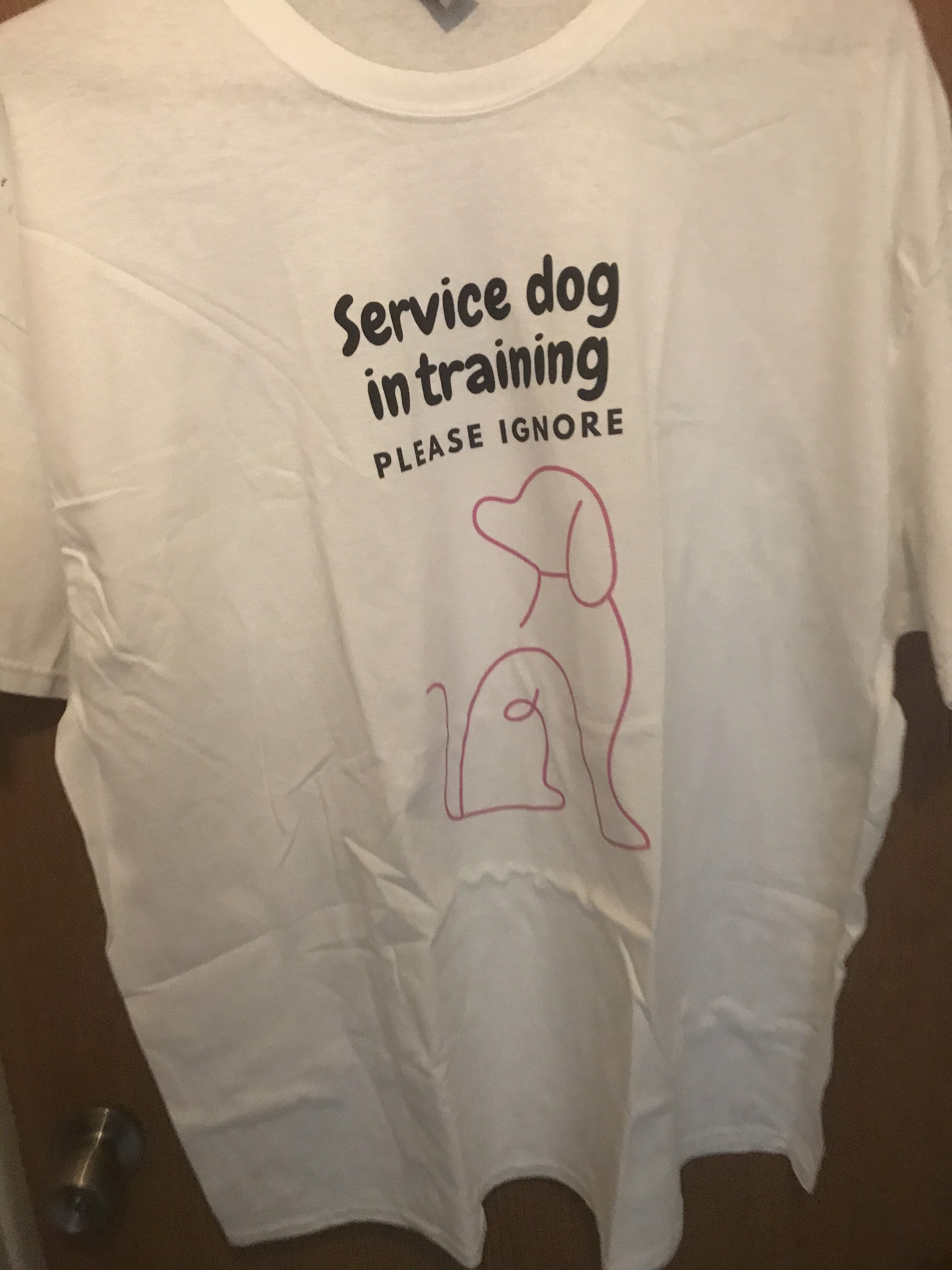 Dienst Hund im Training ignorieren Sie uns Tshirt Etsy