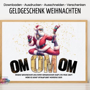 Lustiges Geldgeschenk Weihnachten Teenager, Weihnachtskarte, Last Minute Geschenk, Geld verschenken verpacken, PDF Download Ausdrucken