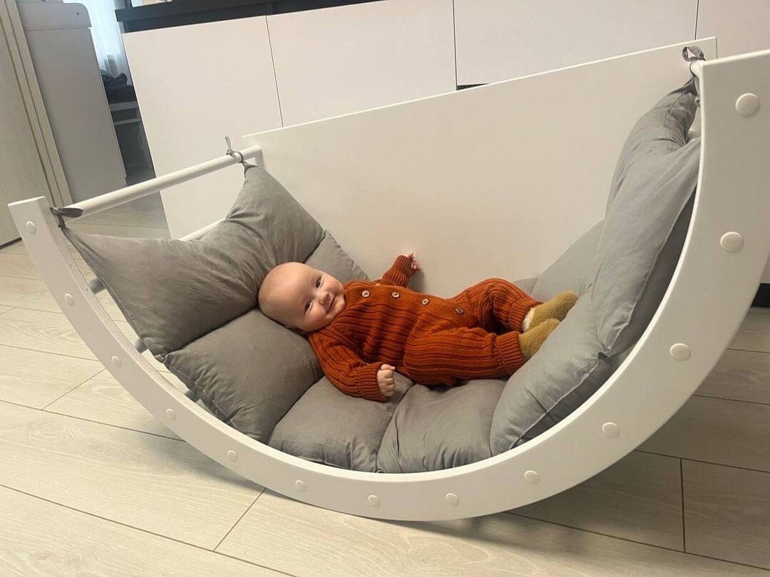 Climbing Arch Set - Wooden Montessori Rocker Set - Etsy