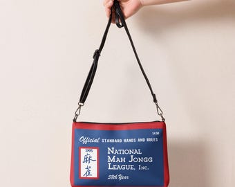 1990-1999 American Mahjong Crossbody Purse, Retro / Vintage Style
