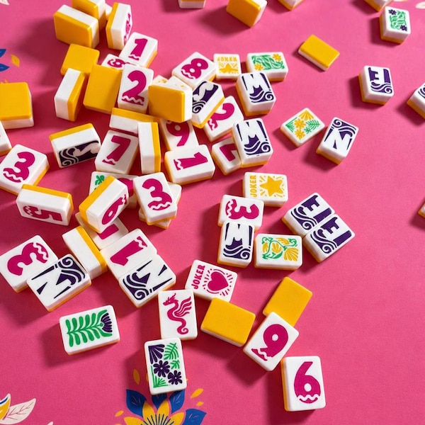 Flotsam™ — 3D-Print Your Own Lightweight Floating American Mahjong Tiles (Personal License)