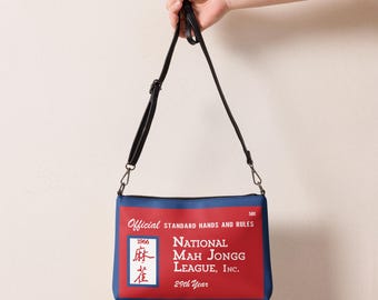 1960-1969 American Mahjong Crossbody Purse, Retro / Vintage Style