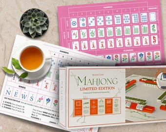 American Mah Jongg Tile Guide for Walmart Maison Lude Wildlife Mahjongs