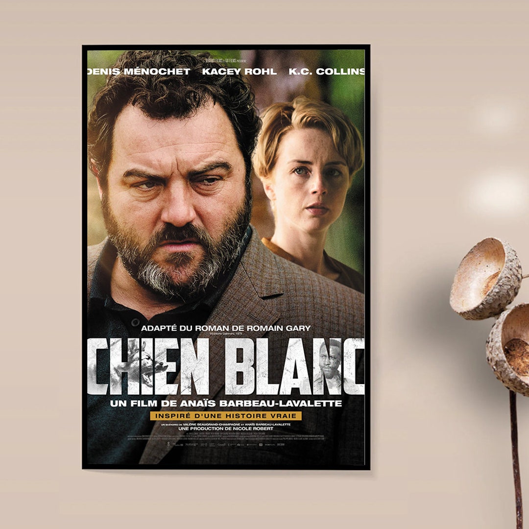 White Dog Movie Poster,room Decor,movie Art,home Decor,gifts for Him