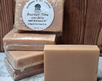 Bourbon Time Milk Soap - Handmade artisan