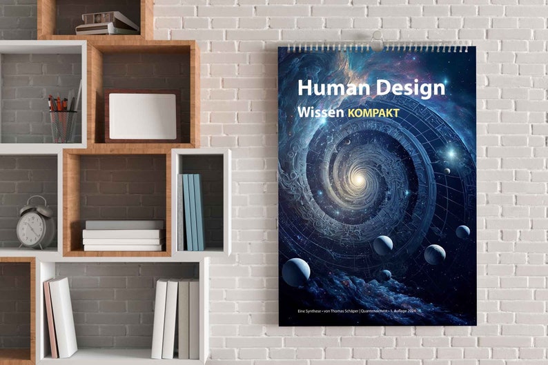 Human Design knowledge compact clear reading guide in the form of a DIN A2 PDF image 2