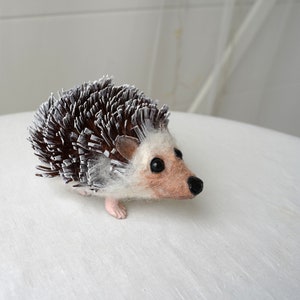 Igel Handgemachte Waldbewohner Filzwolle Papier Kunst Tierskulptur Figur