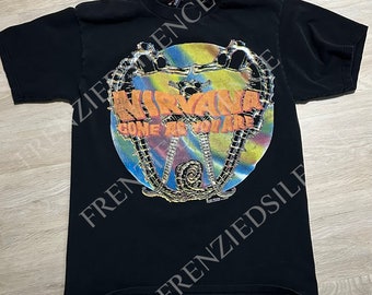 Vintage 1992 Nirvana Come as You Are Seahorse Shirt Size L Vintage 1992 Nirvana Come as You Are Seahorse Shirt Size L