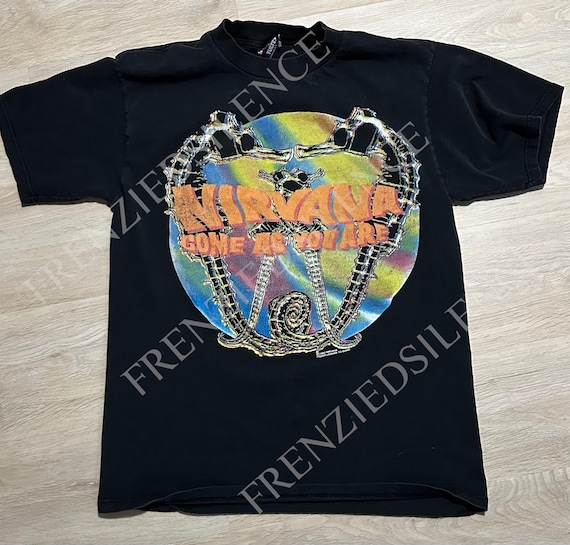 Vintage 1992 Nirvana Come as You Are Seahorse Shirt Size L Vintage 1992 Nirvana Come as You Are Seahorse Shirt Size L
