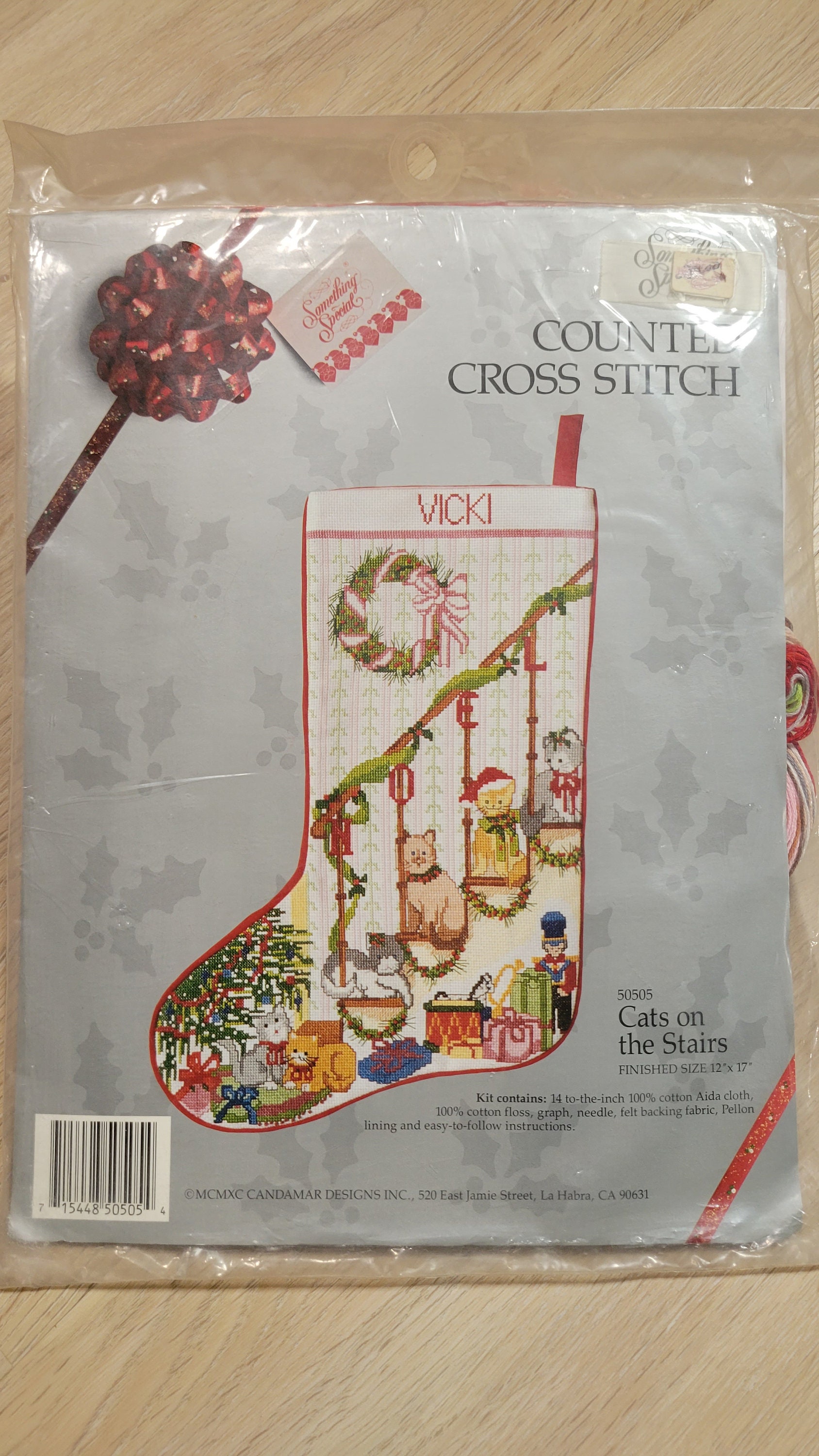 DIY Dimensions Woodland Stack Christmas Counted Cross Stitch