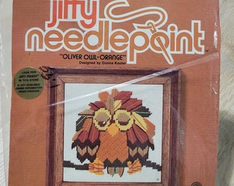 Vintage Owl Embroidery Kit