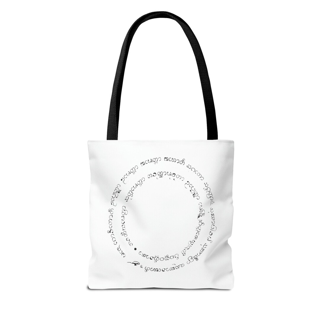 NAMO TASSA Buddhist Prayer Chant Sak Yant Tote Bag Etsy