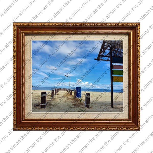 At A Jetty Digital Download | Printable Wall Art | Home Decor | Digital Print | Digital Photo | Jetty | Beach