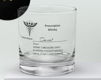 Funny Rocks-glas, aangepast whiskyontwerp op recept