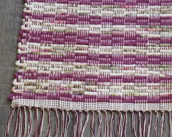 Just Magenta Long Floor Runner OOAK