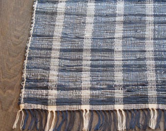 Rag Rug "Tangled Up in Blue Jeans XXXX "