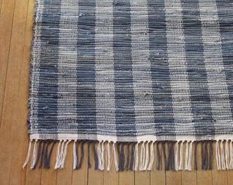 Rag Rug "Tangled Up in Blue Jeans XXXV"