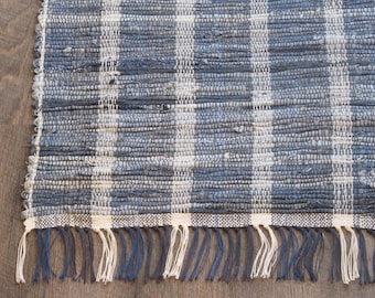 Rag Rug "Tangled Up in Blue Jeans XXXXIV"