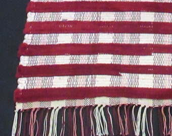 Rag Rug "Burgundy Revenge"  The Greater