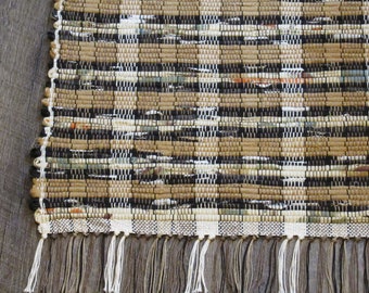 Rag Rug " Desert Queen" OOAK  Long Floor Runner