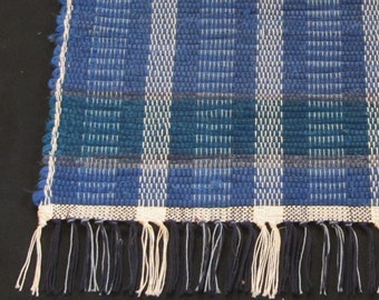 Rag Rug "Blueberry Hill "  Short and Sweet OOAK