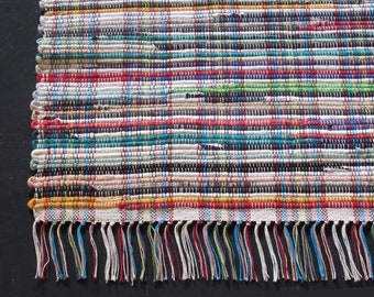 Rag Rug  Kindergarten Roundup "Jordan" Hit or Miss pattern