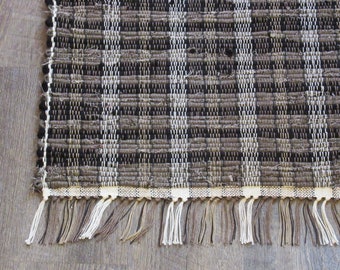 Rag Rug "Cocoa Puff" Wool Rug