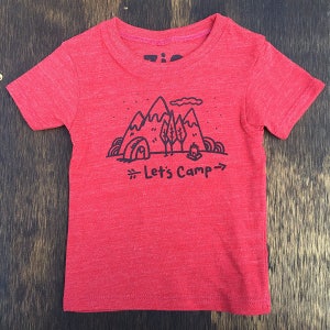 Let's Camp tee image 1
