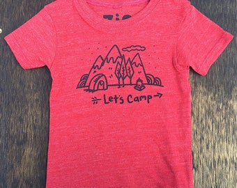 Let's Camp tee