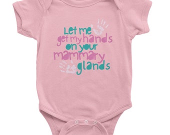 The Smiths "Mammary Glands" Classic Short Sleeve Onesie