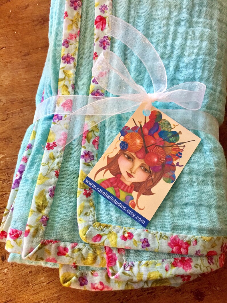 cotton gauze baby blanket