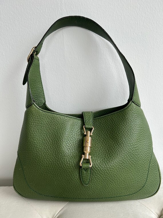 Vintage Gucci Jackie 1961 Kelly Green Handbag