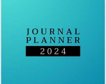 Minimalist Digital Journal Planner 2024