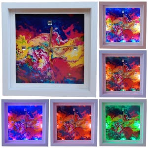 Reloj de pared LED personalizado para negocios y hogar / Regalo fotográfico personalizado, decoración de oficina, arte para restaurantes / Lámpara-reloj luminosa