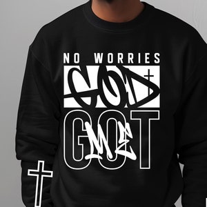God Got Me Svg Png, Christian quotes svg, Love for God, Faith Based, Spiritual, No Fear svg, Bible verse svg, digital download