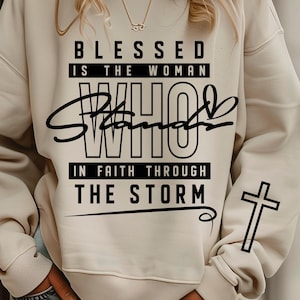 Jesús Fe Bendita sea la mujer svg png Diseño cristiano, Fe svg, Jesús svg, Versículo bíblico, Descarga digital