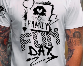 Family Fun Day svg png Modern design, Family Reunion svg png, Family Tree svg, digital download