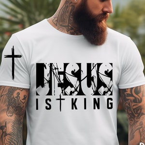 Jesus Is King Svg, God Svg, Holy Svg, Scripture Svg, Christian Svg, Believe Svg, Bible verse, Faith svg, digital download