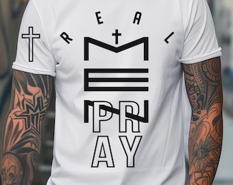 Christian svg png, Real Men Pray svg Design, Faith Svg, Religious Shirt, Christian Men, digital download