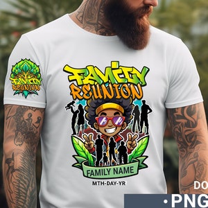 Family reunion shirt design png sublimation, Afro family reunion png, reunion sublimation, digital download