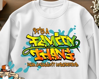 Afro family reunion png,  It's a Family Thang png sublimation shirt design, digital download