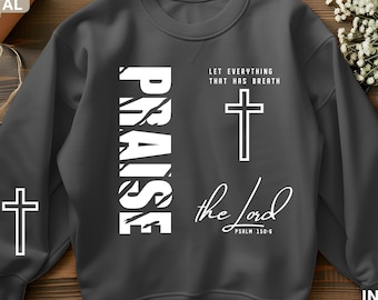 Praise the Lord svg Png, Religious Quote svg Png, Positive quote svg, Faith svg, Christian svg, Pray svg, digital download