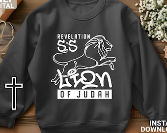 Modern Christian SVG PNG, Lion of Judah Svg png , Christian Shirt svg, Bible Verse svg, Scripture svg, Religious Svg, digital download