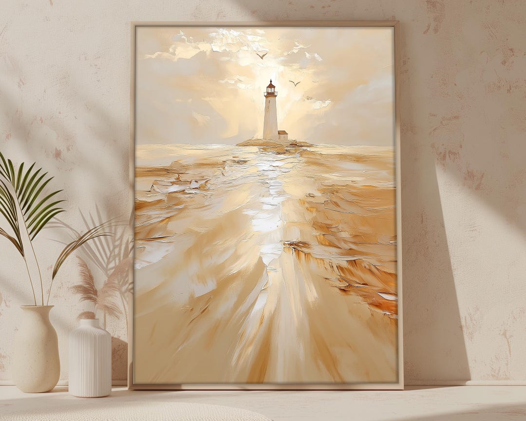 My Lighthouse Wall Art Print, I Am the Light of the World, Jesus Print ...