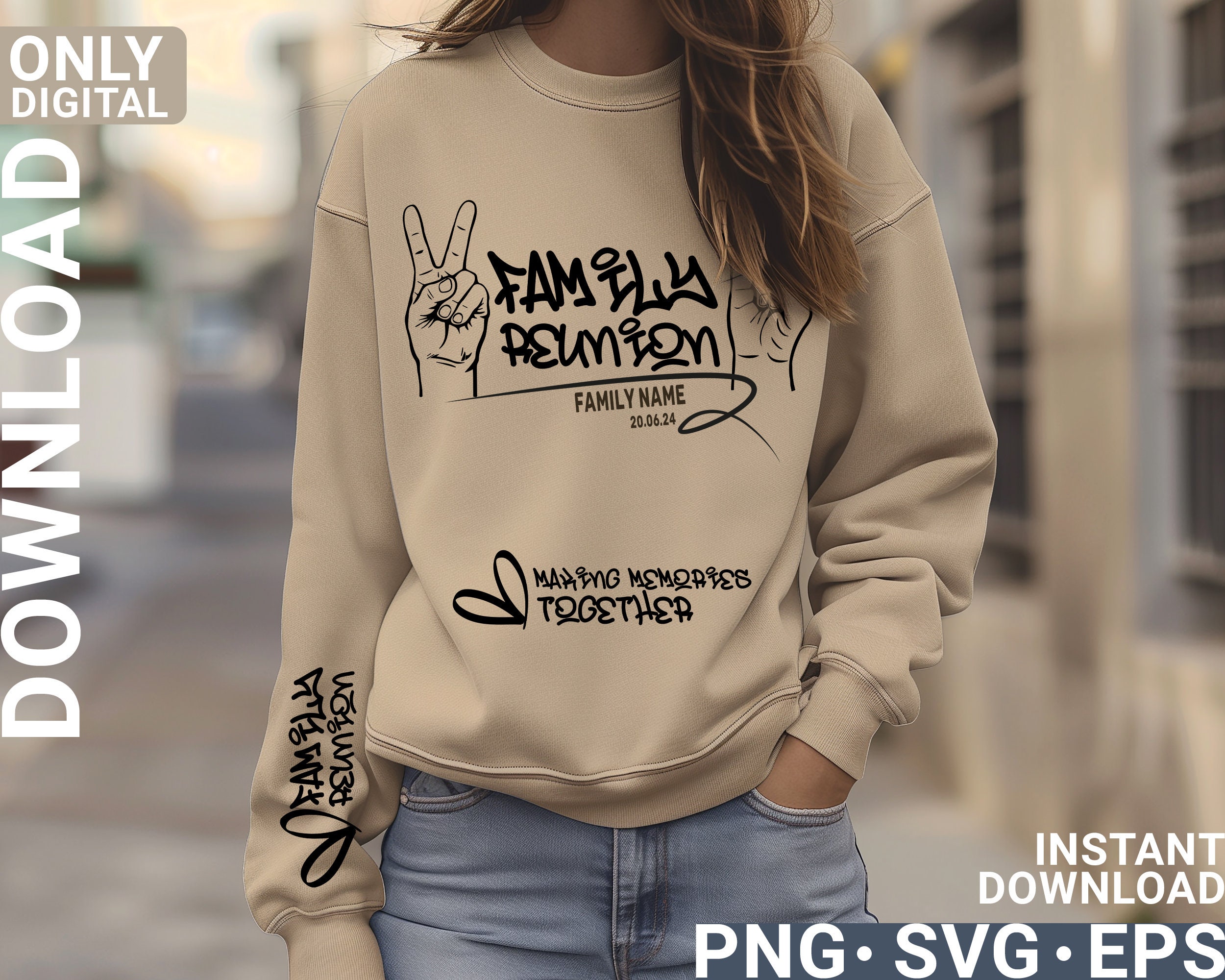 Family Reunion PNG SVG, Making Memories Together SVG Png, Family ...