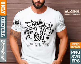 Family Reunion svg png Design: Fun day shirt, Family day (digital download)